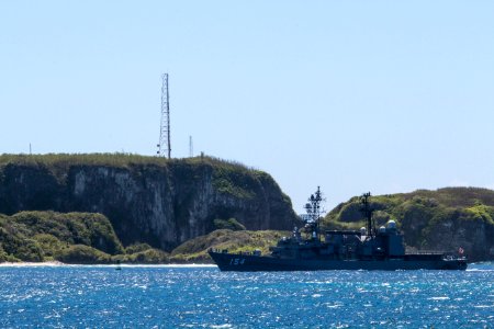 Naval Base Guam hosts US-Japanese ships for Multi-sail 2016 160304-N-OG363-022