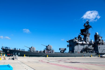 Naval Base Guam hosts US-Japanese ships for Multi-sail 2016 160304-N-OG363-030