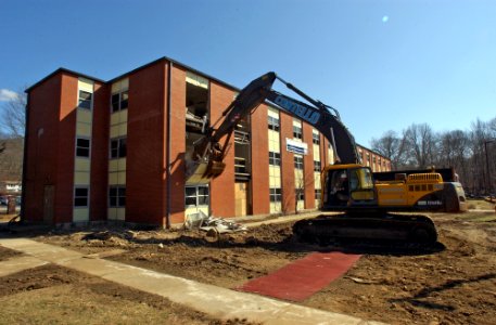 Naval Submarine Base New London Building 442 demolition 090313-N-OV358-099