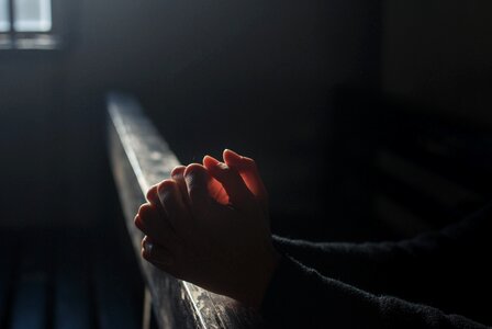 Hands church light