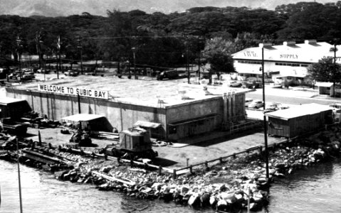 Naval Supply Depot at the U.S. Naval Station Subic Bay, Philippines, on 2 April 1967
