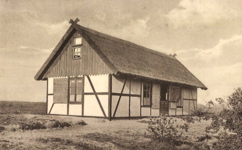 Naturfreundhaus auf dem Priwall (AK 1927)