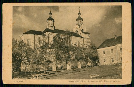 Navahradak, Franciškanski. Наваградак, Францішканскі (J. Bułhak, 1920, 1934)