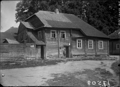 Navahradak, Školny Dvor. Наваградак, Школьны Двор (A. Visłocki, 1923) (2)