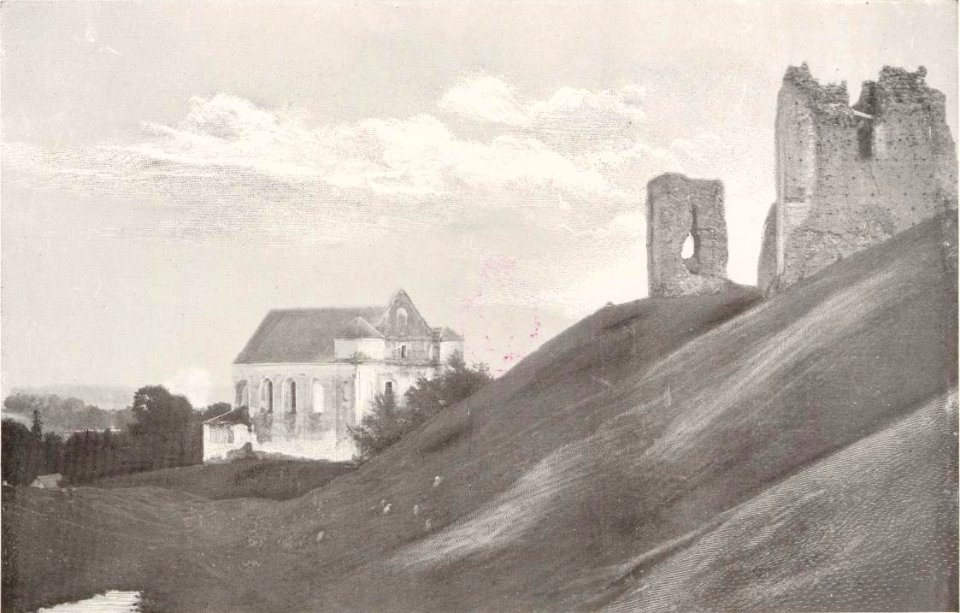 Navahradzki zamak, Fara. Наваградзкі замак, Фара (T. Boretti, 1900) (2)