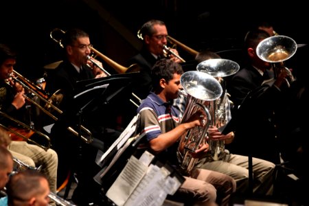 Navy Band Music in the Schools at Stonebridge H.S. in Ashburn, Va. (10463035084)