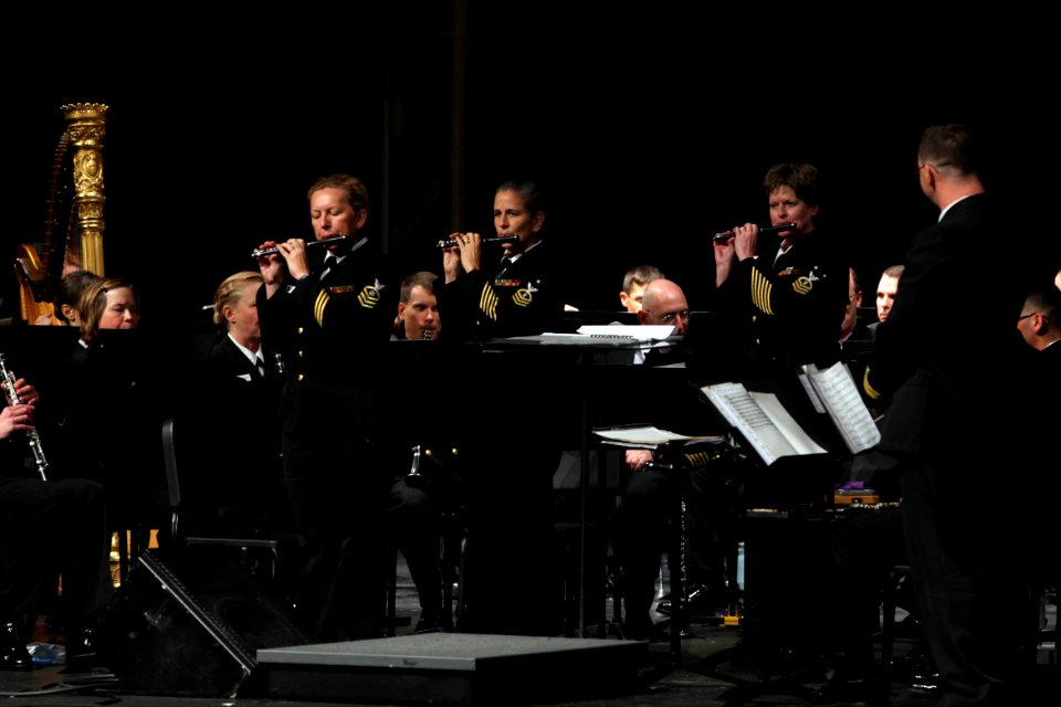 Navy Band Music in the Schools at Stonebridge H.S. in Ashburn, Va. (10463028774)
