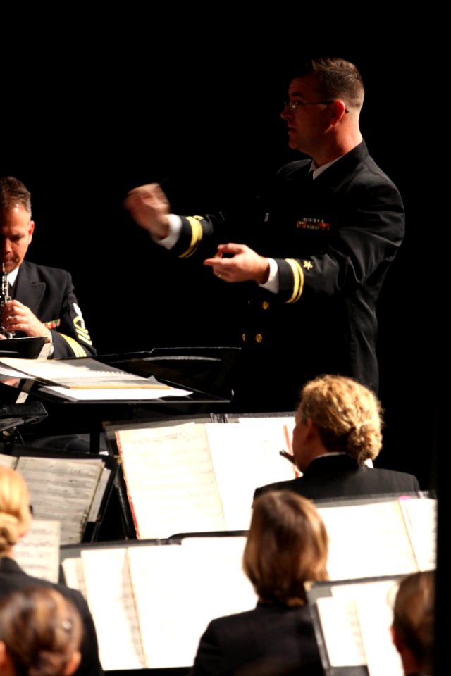 Navy Band Music in the Schools at Stonebridge H.S. in Ashburn, Va. (10463045215)