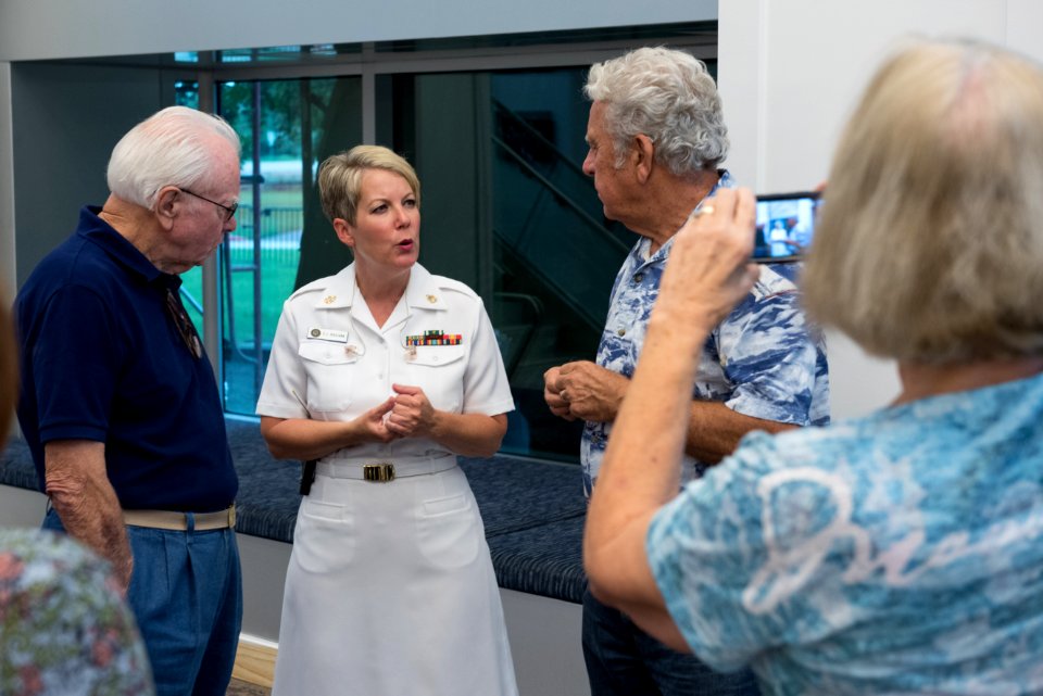 Navy Band visit Tomball (35640589063)