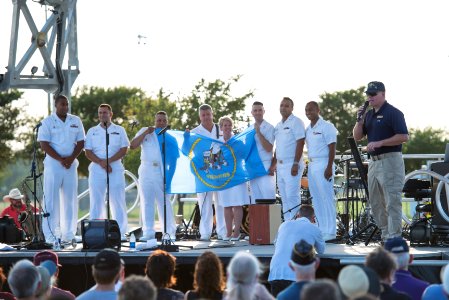 Navy Band visits College Station (35574083844)