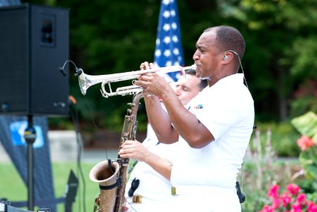 Navy Band visits Dallas (35697203284)
