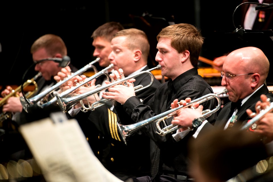 Navy Band visits Dubuque (33707303251)