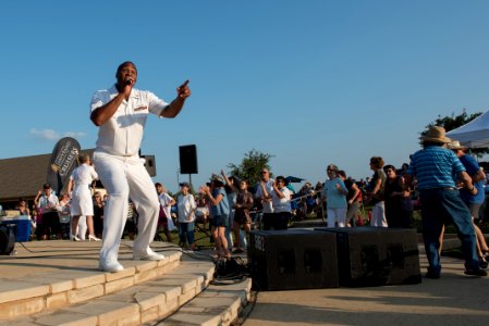 Navy Band visits Georgetown (36444394336)