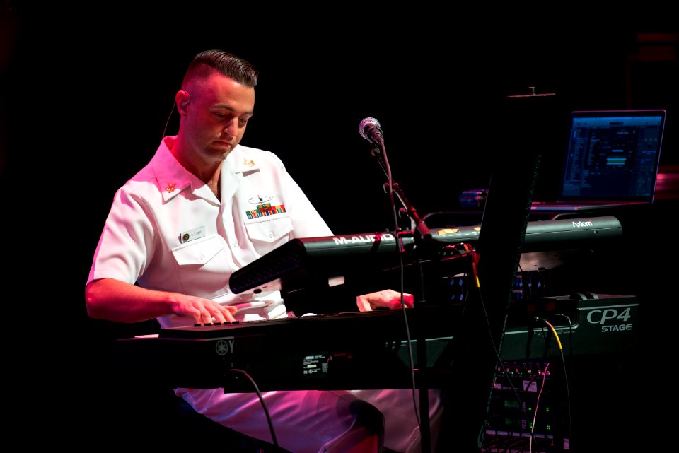 Navy Band visits Houston (36444388716)