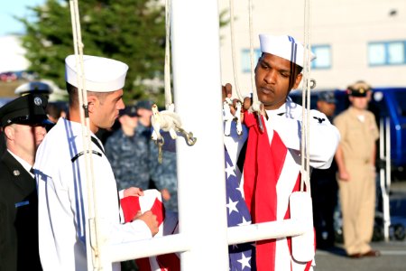 Naval Air Station Whidbey Island holds 9-11 attacks 15th anniversay remembrance ceremony 160912-N-DC740-011