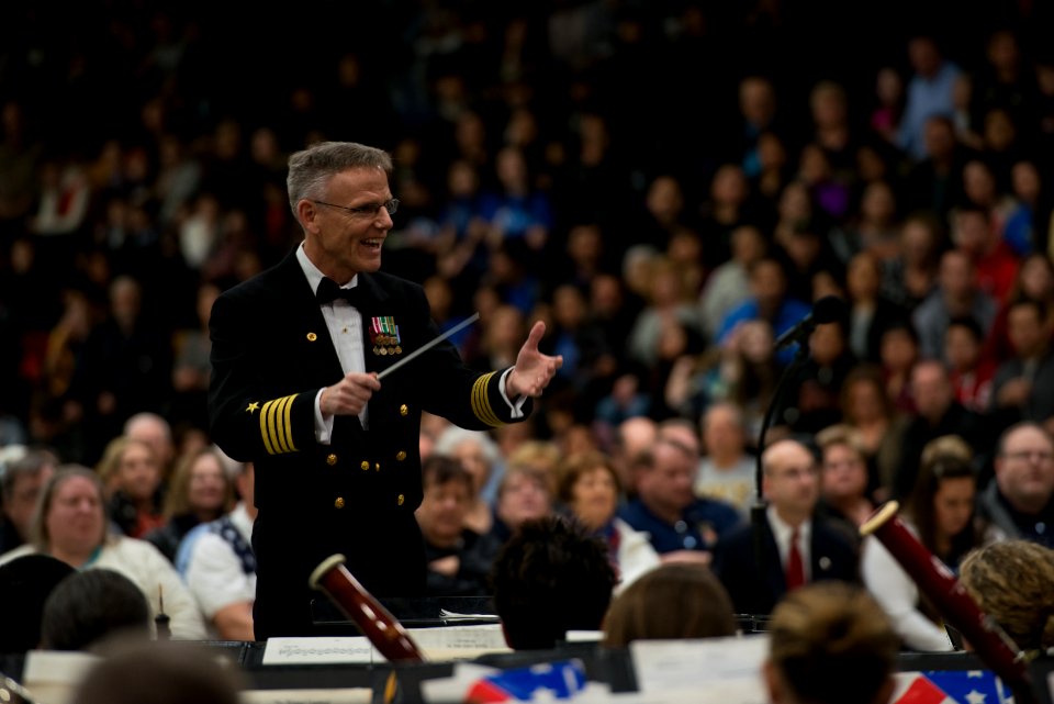 Navy Band visits North Lake (32752438594)