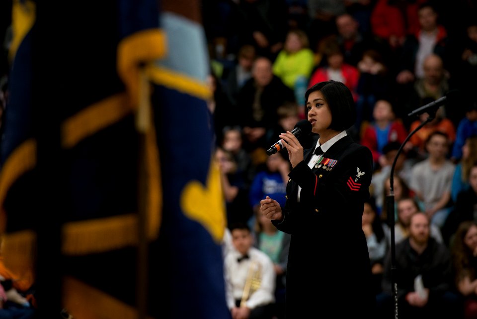 Navy Band visits North Lake (32781162323)