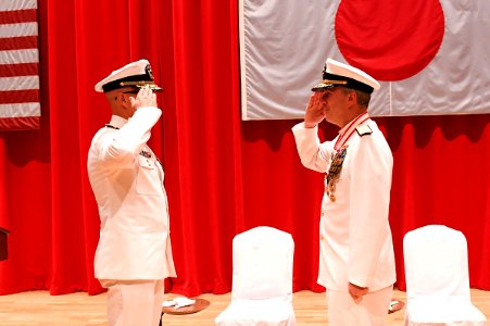 Naval Forces Japan, Navy Region Japan Holds Change of Command 210714-N-ON904-1121