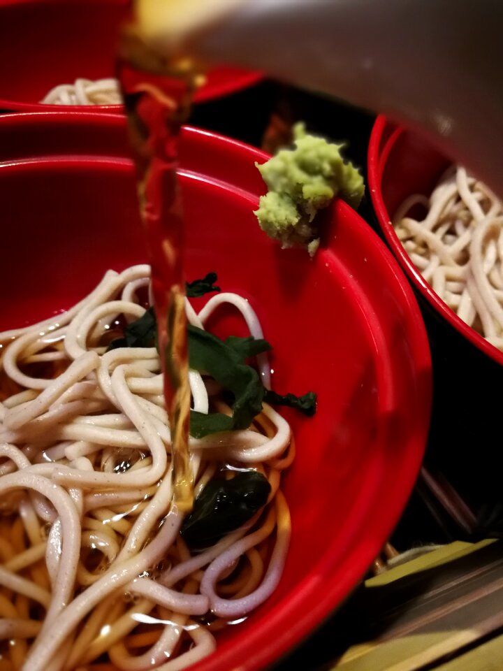 Japanese food cold ramen japanese ramen