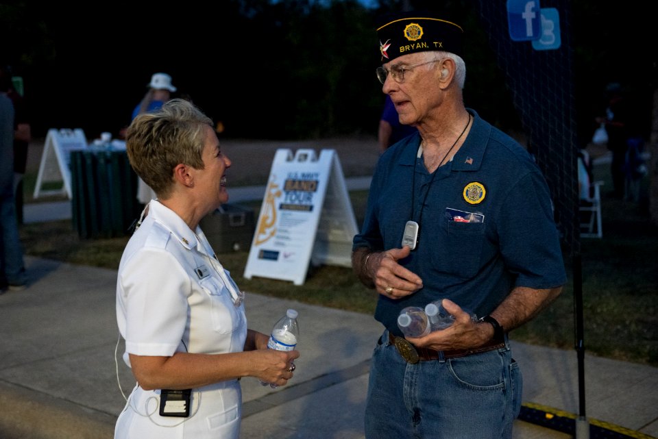 Navy Band visits College Station (36272688591)