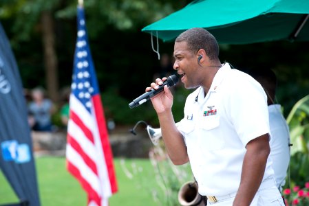 Navy Band visits Dallas (35697206864)