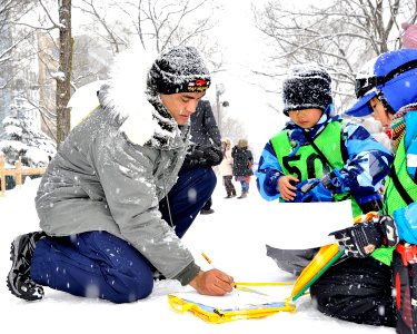 Navy Misawa sailors take part in 65th Annual Sapporo Snow Festival 140205-N-ZI955-073