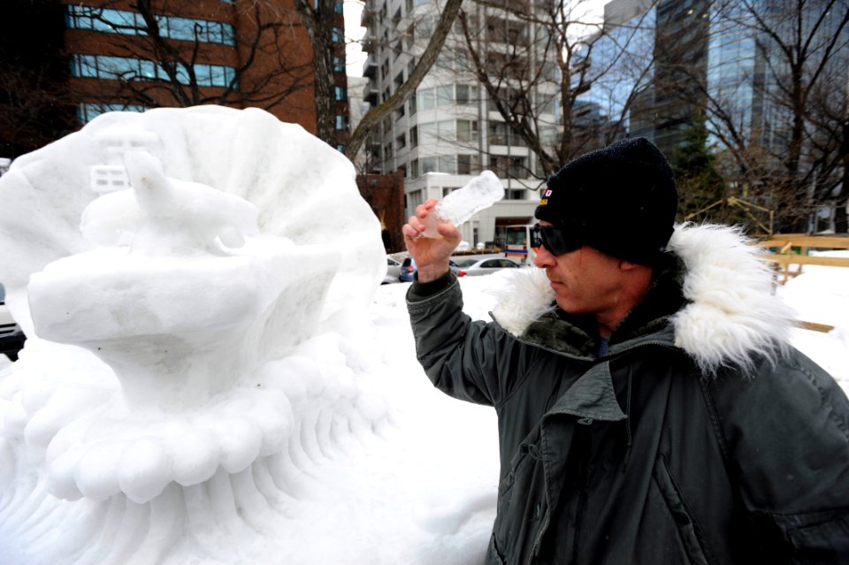 Navy Misawa snow team attends 64th annual Sapporo Snow Festival 130204-N-ZI955-038