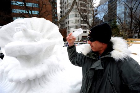 Navy Misawa snow team attends 64th annual Sapporo Snow Festival 130204-N-ZI955-038