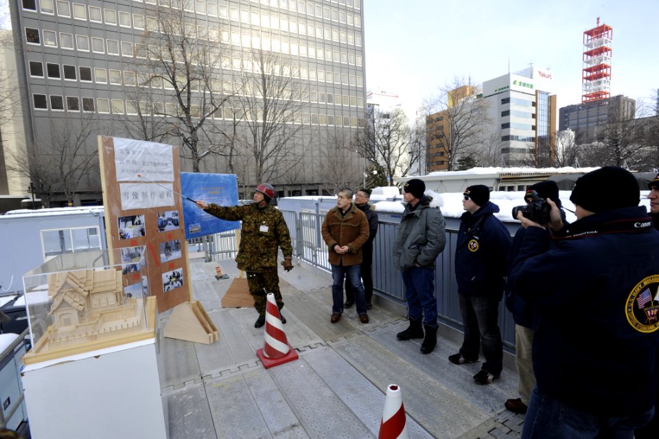 Navy Misawa snow team arrives in Sapporo 130129-N-ZI955-022