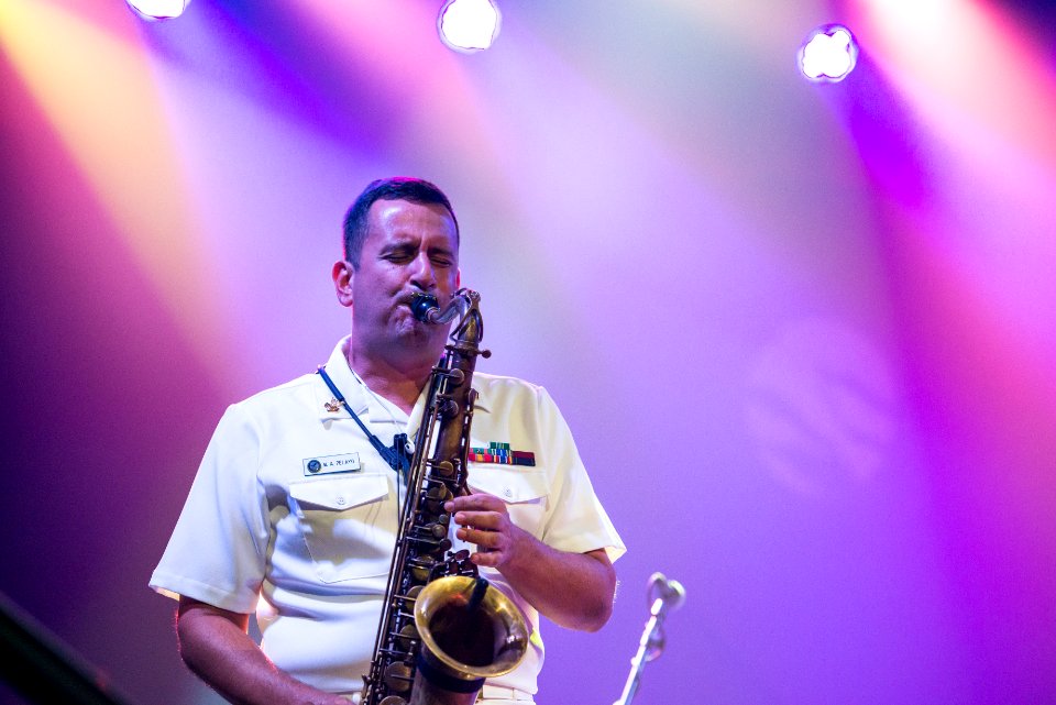 Navy Band visits Wichita Falls (35740035894)
