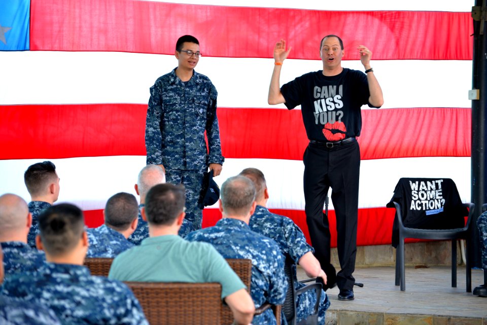 Navy Region Singapore hosts Date Safe Project 160620-N-QL164-002