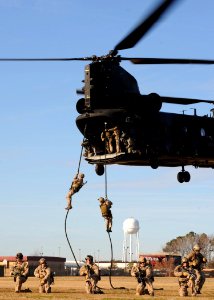 Navy SEALs fast rope training 130110-N-AT856-339