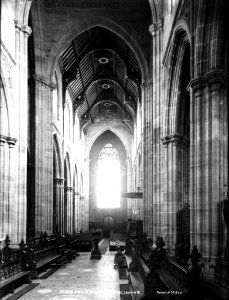 Nave, St. Andrew's Cathedral, Sydney (looking west) from The Powerhouse Museum Collection