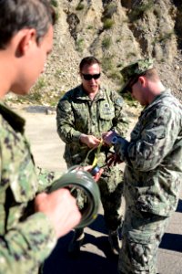 Navy Divers participate in Demolition Training 170215-N-FN215-017