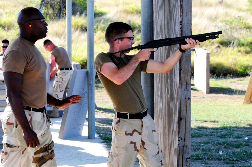 Navy Expeditionary Guard Battalion at the firing range DVIDS364381