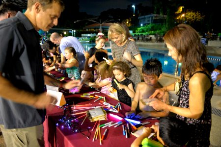 Navy families Take Back the Night for Domestic Violence and Sexual Assault Awareness 161104-N-QL164-004