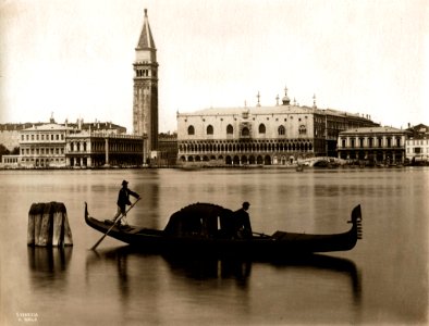 Naya, Carlo (1816-1882) - n. 01 - Venezia - Il molo