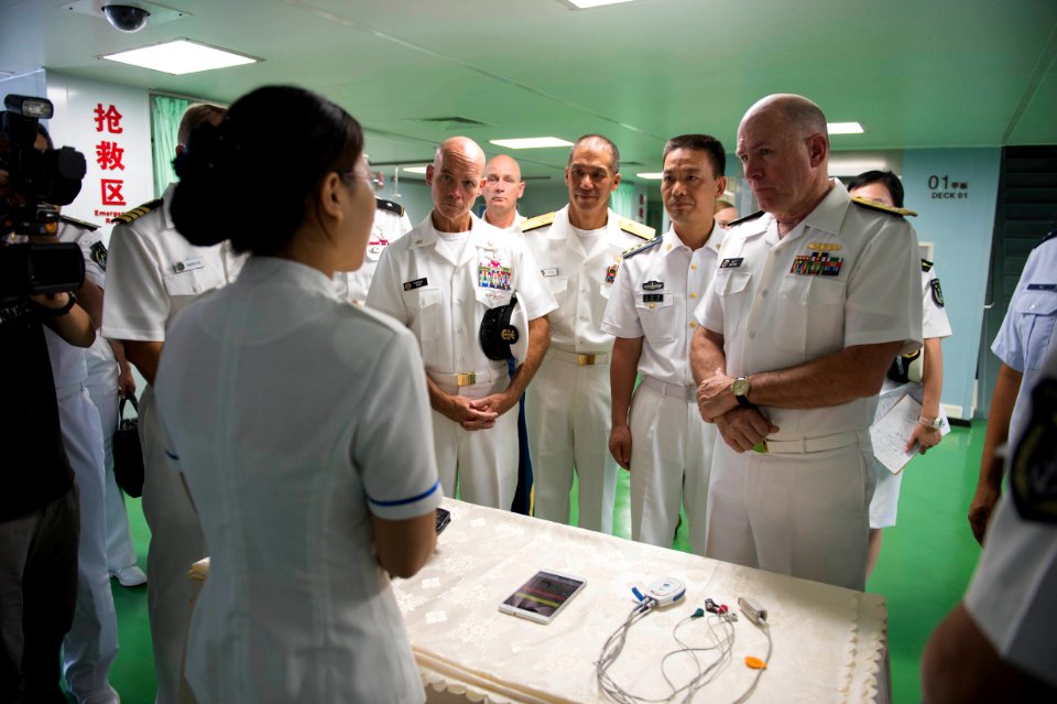 Navy Surgeon General Visits the Peace Ark 140702-N-UD469-102