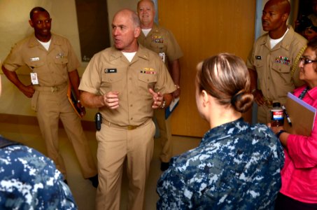 Navy surgeon general visits wounded Marines, Sailors 120913-N-UR169-003