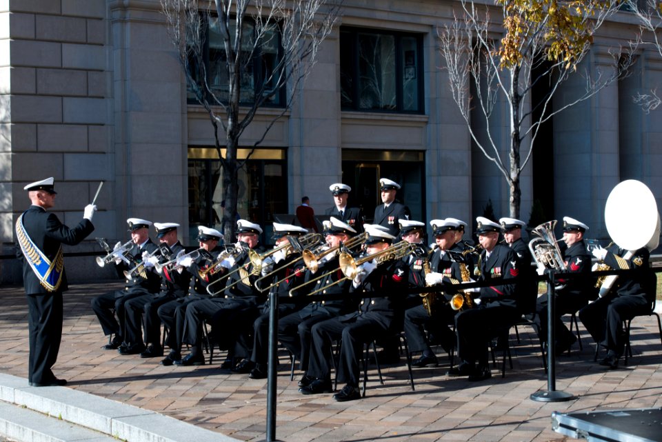 Navy Band Supports Pearl Harbor Wreath Laying Ceremony (31678178641)