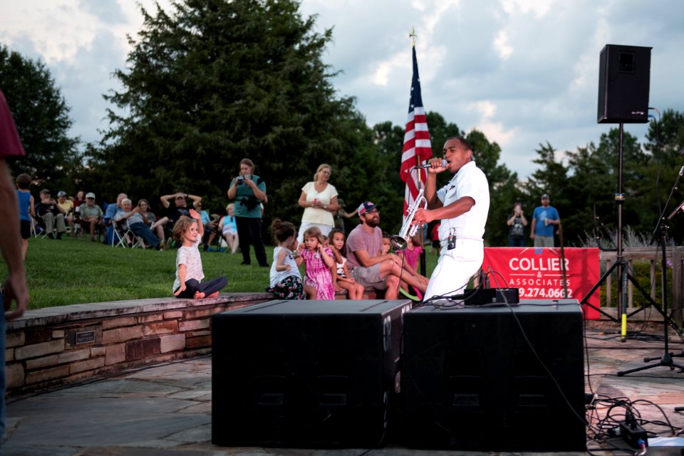 Navy Band visits Fayetteville (36486512562)