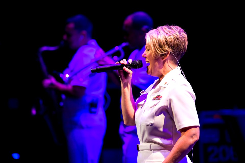 Navy Band visits Houston (36444410896)