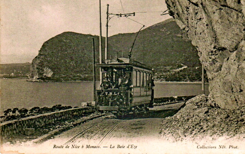 ND - Route de Nice à Monaco - La Baie d'Eze