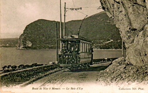 ND - Route de Nice à Monaco - La Baie d'Eze