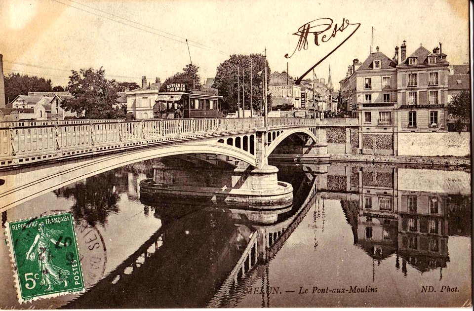 ND - MELUN - Le Pont-aux-Moulins