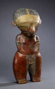 Nayarit - Standing Female Figure - Walters 20092059 - Three Quarter Right
