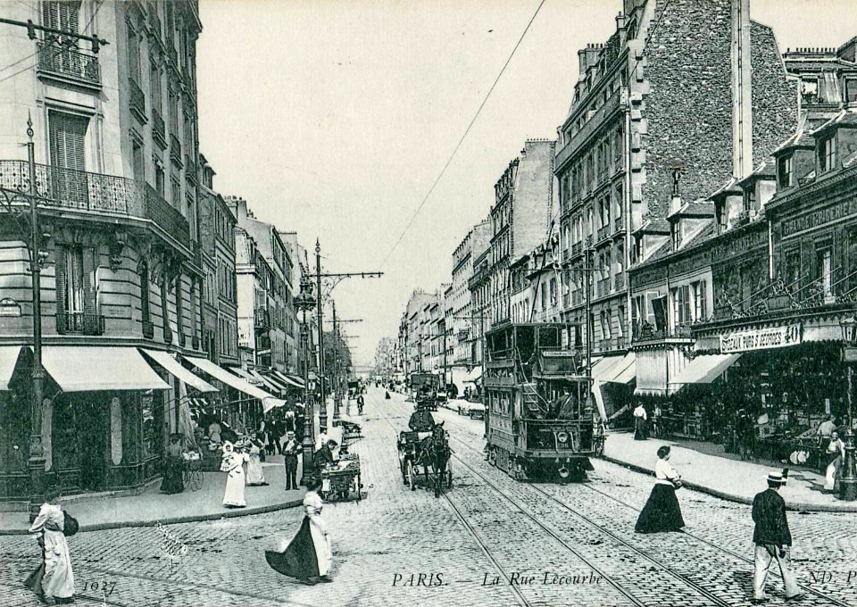 ND 1027 - PARIS - La rue Lecourbe