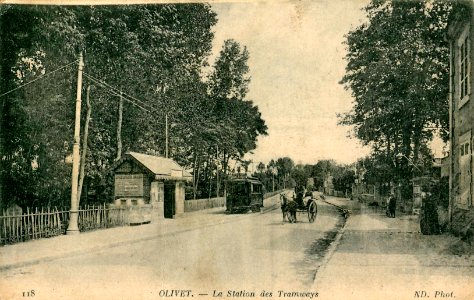 ND 118 - OLIVET - La Station des Tramways