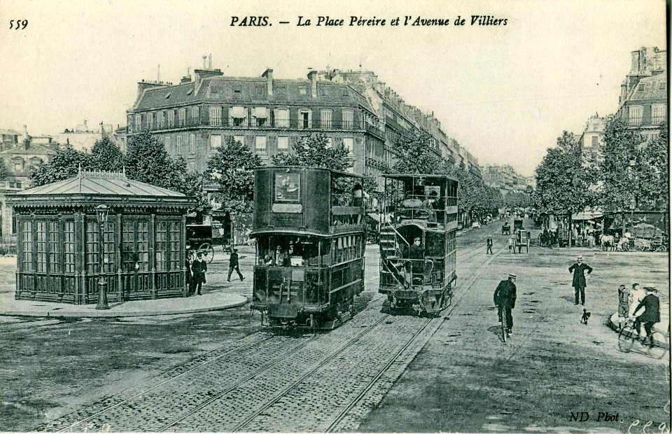 ND 559 - PARIS - La Place Péreire et l'Avenue de Villiers