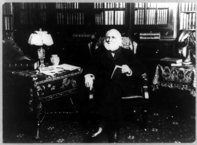 Neal Dow, General, seated, facing left LCCN96515660